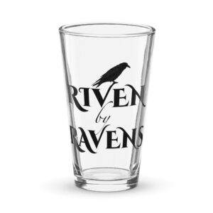 Riven by Ravens Shaker Pint Glass